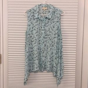 ModCloth Sleeveless Button-up